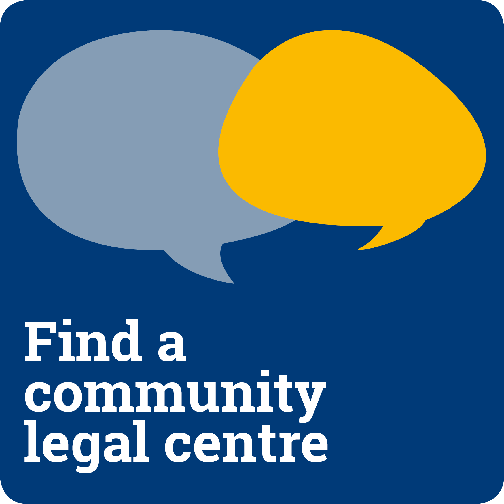 Find a community legal centre
